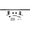 Ekena Millwork Premium J-Top Mount Barn Door Hardware Set w/ 4' Track for 1 3/8" to 2 1/4" Doors, Silver Metallic GB60010H4SM - alternate 1